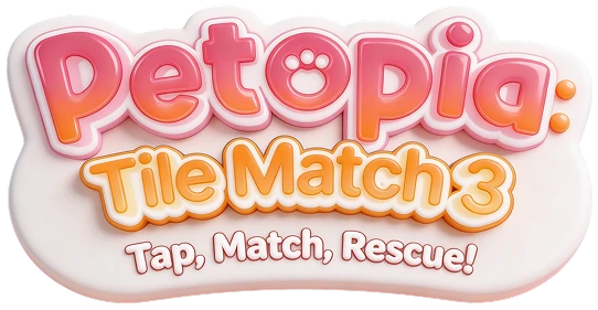 Petopia: tile Match 3 Tap, Match, Rescue!